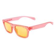 Roze Plastic Zonnebril Polaroid , Pink , Unisex