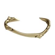 Stijve armband met gouden spikes John Richmond , Brown , Dames