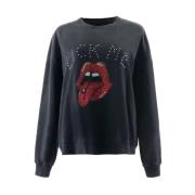 Sweatshirt met print John Richmond , Black , Dames