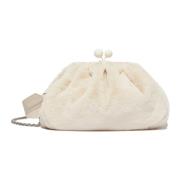 Witte Pasticcino Tas Medium Clutch Max Mara , White , Dames