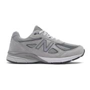 990v4 Core Grey/Silver Sneakers New Balance , Gray , Heren