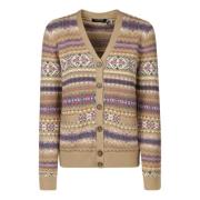 Kaila Langemouw Vest Ralph Lauren , Beige , Dames