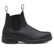 Klassieke zwarte leren laarzen Blundstone , Black , Dames