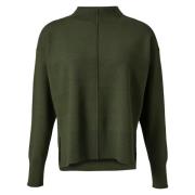 Gebreide trui met zijsplitten Comma , Green , Dames