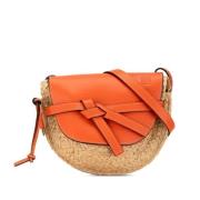 Pre-owned Fabric shoulder-bags Loewe Pre-owned , Orange , Dames