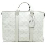 Pre-owned Fabric handbags Louis Vuitton Vintage , White , Dames