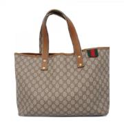 Pre-owned Plastic gucci-bags Gucci Vintage , Brown , Dames