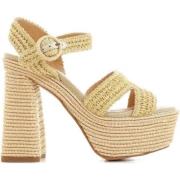 Stijlvolle Espadrille Sandalen voor Vrouwen Castañer , Yellow , Dames