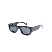 SL 713 001 Sunglasses Saint Laurent , Black , Dames