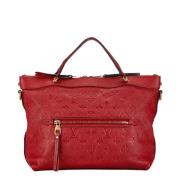 Pre-owned Leather louis-vuitton-bags Louis Vuitton Vintage , Red , Dam...