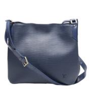 Pre-owned Leather louis-vuitton-bags Louis Vuitton Vintage , Blue , Da...