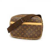 Pre-owned Fabric shoulder-bags Louis Vuitton Vintage , Brown , Dames