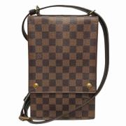 Pre-owned Canvas shoulder-bags Louis Vuitton Vintage , Brown , Heren