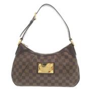 Pre-owned Canvas shoulder-bags Louis Vuitton Vintage , Brown , Dames