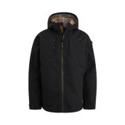 Winterjas geïnspireerd op B-9 Parka PME Legend , Black , Heren