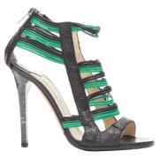 Pre-owned Leather heels Jimmy Choo Pre-owned , Multicolor , Dames