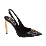 Slingback met gesp John Richmond , Black , Dames