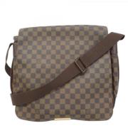 Pre-owned Fabric shoulder-bags Louis Vuitton Vintage , Brown , Dames