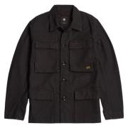 Leger Overshirt 4-Zak Bedford Cord G-star , Black , Heren