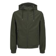 Groene jas met rits Jack & Jones , Green , Heren