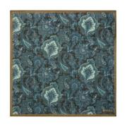 Paisley Design Wol Zakdoek Boggi Milano , Multicolor , Heren