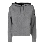 Zachte Fleece Hoodie RRD , Gray , Dames