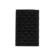 Pre-owned Leather key-holders Gucci Vintage , Black , Heren