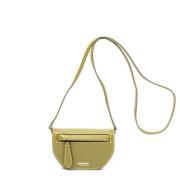 Pre-owned Leather shoulder-bags Burberry Vintage , Green , Dames