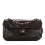 Pre-owned Leather chanel-bags Chanel Vintage , Black , Dames