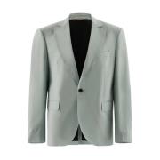 Single-breasted blazer met klassieke revers John Richmond , Blue , Her...