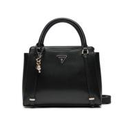 Daryna 2 Comp Satchel Handtassen Guess , Black , Dames