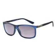 Blauwe Resin Zonnebril voor Mannen Guess , Blue , Heren