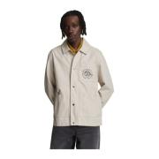 Gestempelde Werkjas Lyle & Scott , Beige , Heren