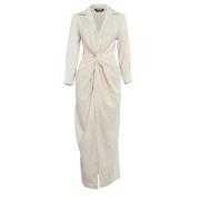 Pre-owned Fabric dresses Jacquemus Pre-owned , White , Dames