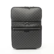 Pre-owned Canvas travel-bags Louis Vuitton Vintage , Black , Dames