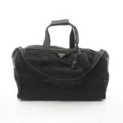 Pre-owned Leather prada-bags Prada Vintage , Black , Dames