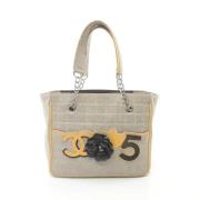 Pre-owned Leather chanel-bags Chanel Vintage , White , Dames