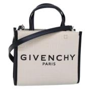 Pre-owned Canvas handbags Givenchy Pre-owned , Beige , Dames