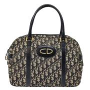 Pre-owned Canvas dior-bags Dior Vintage , Blue , Dames