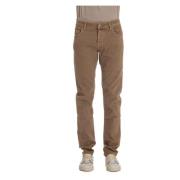 Luxe Denim Jeans Nick Fit Jacob Cohën , Beige , Heren