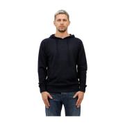 Hoodie met kangoeroezak MC2 Saint Barth , Blue , Heren