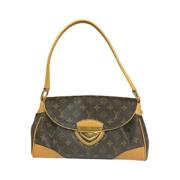 Pre-owned Fabric shoulder-bags Louis Vuitton Vintage , Brown , Dames