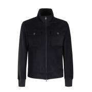 Wollen Jas Stijlvolle Winterkleding Stewart , Blue , Heren