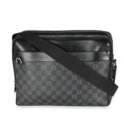 Pre-owned Canvas louis-vuitton-bags Louis Vuitton Vintage , Black , Da...