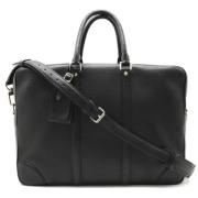 Pre-owned Leather louis-vuitton-bags Louis Vuitton Vintage , Black , H...