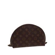 Pre-owned Canvas handbags Louis Vuitton Vintage , Brown , Dames