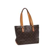 Pre-owned Canvas louis-vuitton-bags Louis Vuitton Vintage , Brown , Da...