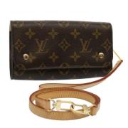 Pre-owned Canvas louis-vuitton-bags Louis Vuitton Vintage , Brown , Da...