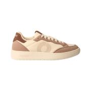 Vegan Sneakers Deiany Wit-Roze Ecoalf , Beige , Dames