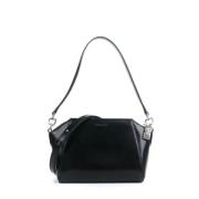 Pre-owned Leather shoulder-bags Givenchy Pre-owned , Black , Dames